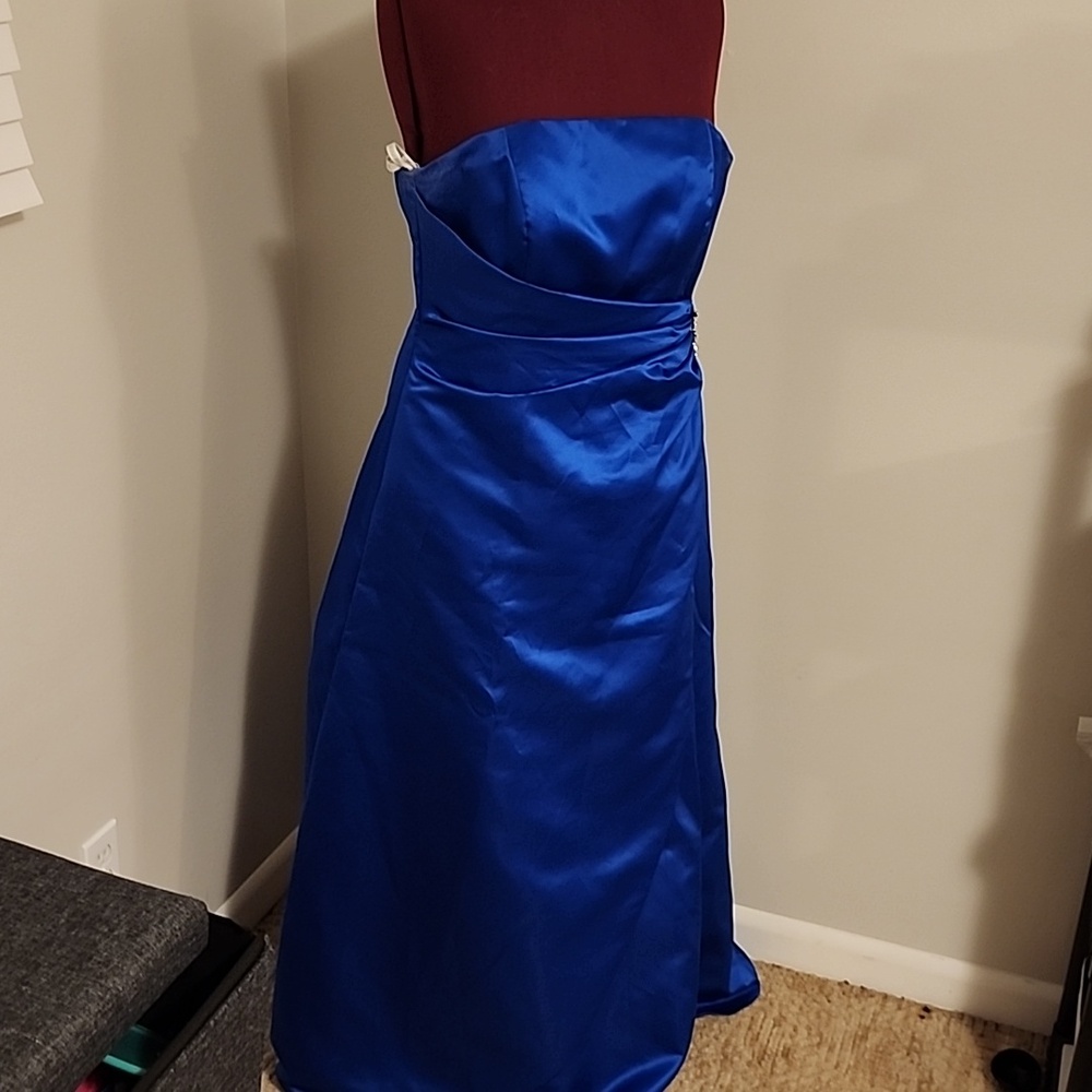 Blue gown